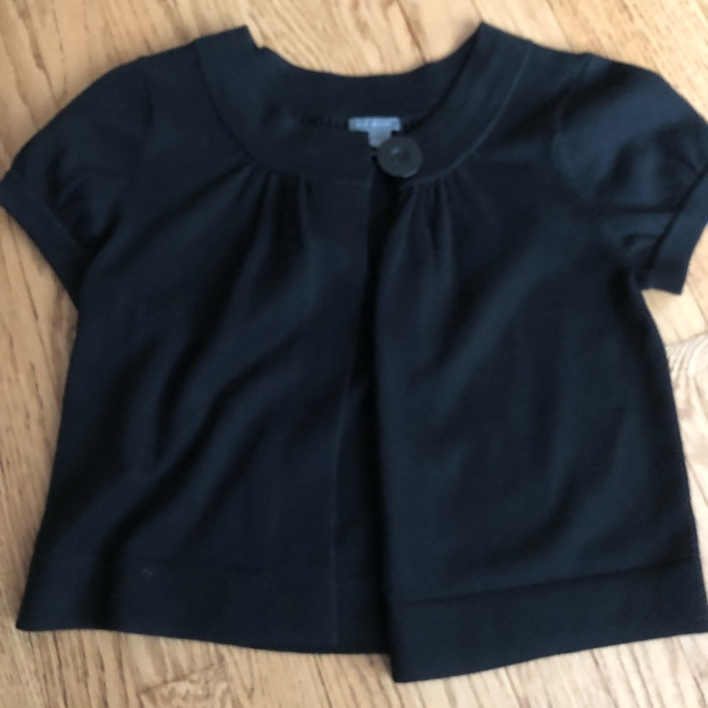 Never worn AT cropped sweater black